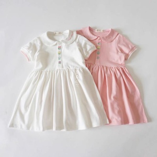 (Xả lẻ)Váy polo vải cotton cho bé gái2