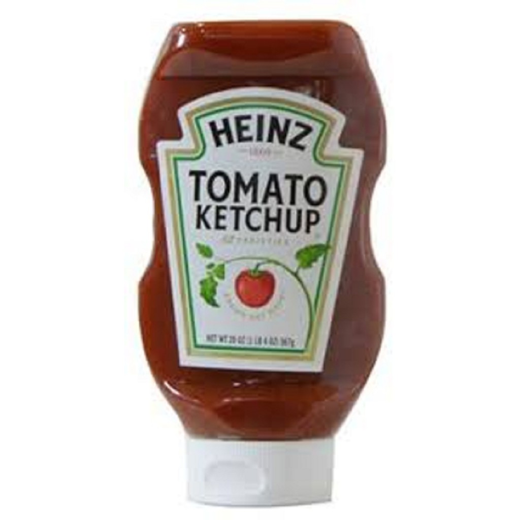 Tương cà chua úp ngược Heinz Tomato Ketchup – lọ 567g