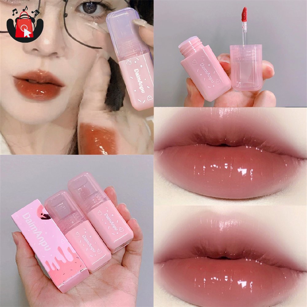 Son Bóng Dạng Lỏng Không Phai Không Dính Cốc Tiện Dụng