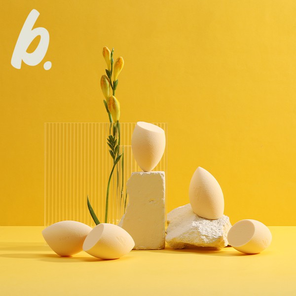 Mút trang điểm BERLALA beauty dùng tán kem nền BLL01 20g/pcs - Cheese color