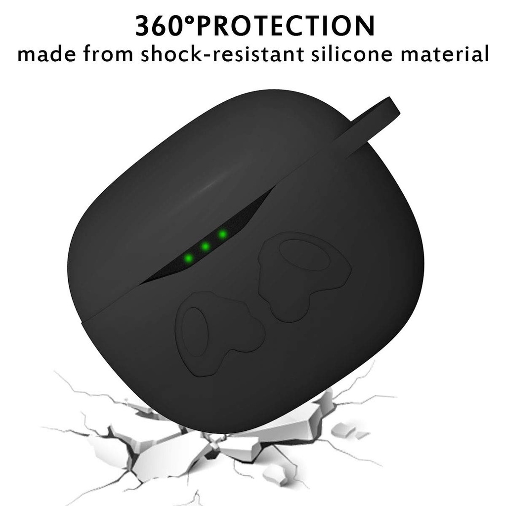 Vỏ Bảo Vệ Hộp Sạc Tai Nghe JBL Tune 120TWS T120 T125 Chống Sốc Bằng Silicon