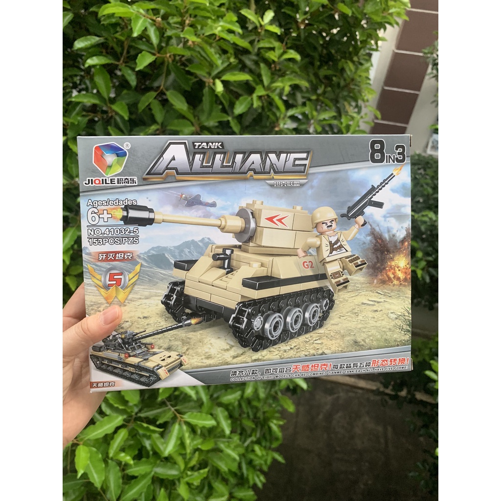 - Bộ Đồ Chơi Lắp Ráp Mô Hình Lego Xe Tăng,Lego Máy Bay, Lego Tàu Bay Chiến Đấu - Đồ Chơi Trí Tuệ Cho Bé