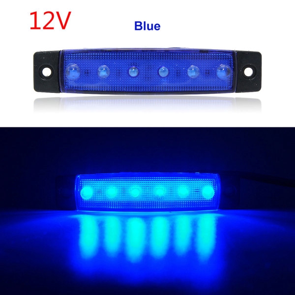 Đèn LED 6 bóng gắn hông xe tải