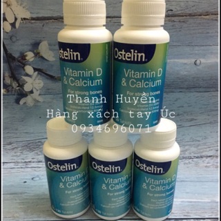 Viên bổ sung canxi Vitamin D & Calcium cho bà bầu