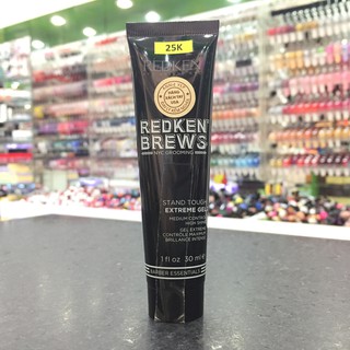[ THANH LÝ ] Gel giữ nếp tóc siêu bóng Redken Brews Stand Tough Extreme Gel 30ml hàng xách tay Mỹ