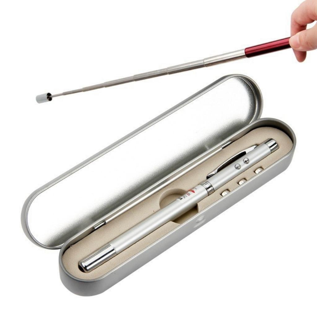 Bút chỉ bảng có đèn laze tặng 6 pin - Que chỉ bảng có đèn laze đồ dùng dạy học