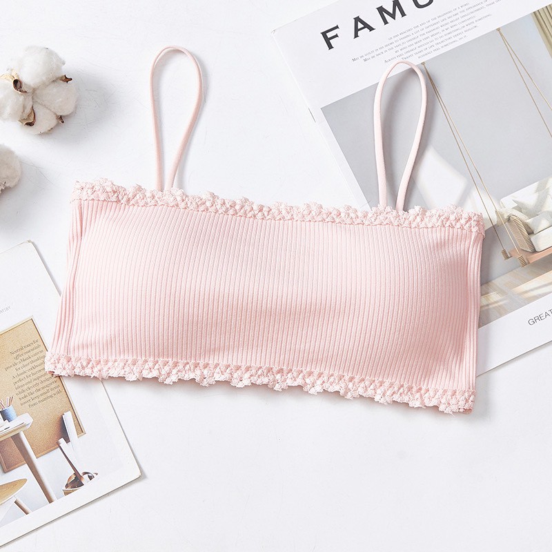 Áo Lót Nữ ❤️FREESHIP❤️ Áo bra gân tăm viên ren nâng ngực sexy điệu đà mẫu Bra 001 | BigBuy360 - bigbuy360.vn