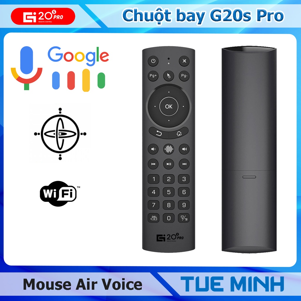 Điều khiển chuột bay G20s Pro - Remote Mouse Air Voice