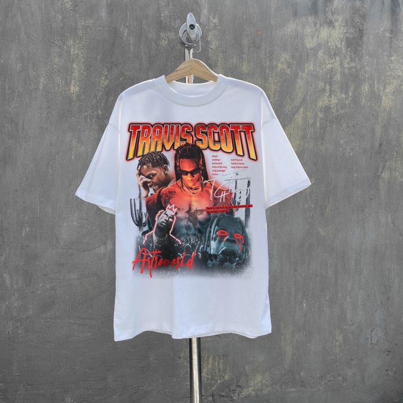 Áo Thun Astroworld Đen/ Trắng | BigBuy360 - bigbuy360.vn