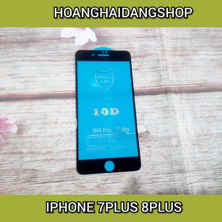 DÁN CƯỜNG LỰC 10D IPHONE 6 / 6 PLUS / 7 PLUS / 8 PLUS / IPHONE X / IPHONE X MAX