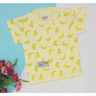 Áo Cộc Carter Cài Vai/Cúc giữa Cho Bé vải cotton mềm, giữ ấm cổ cho bé khi nằm phòng điều hòa