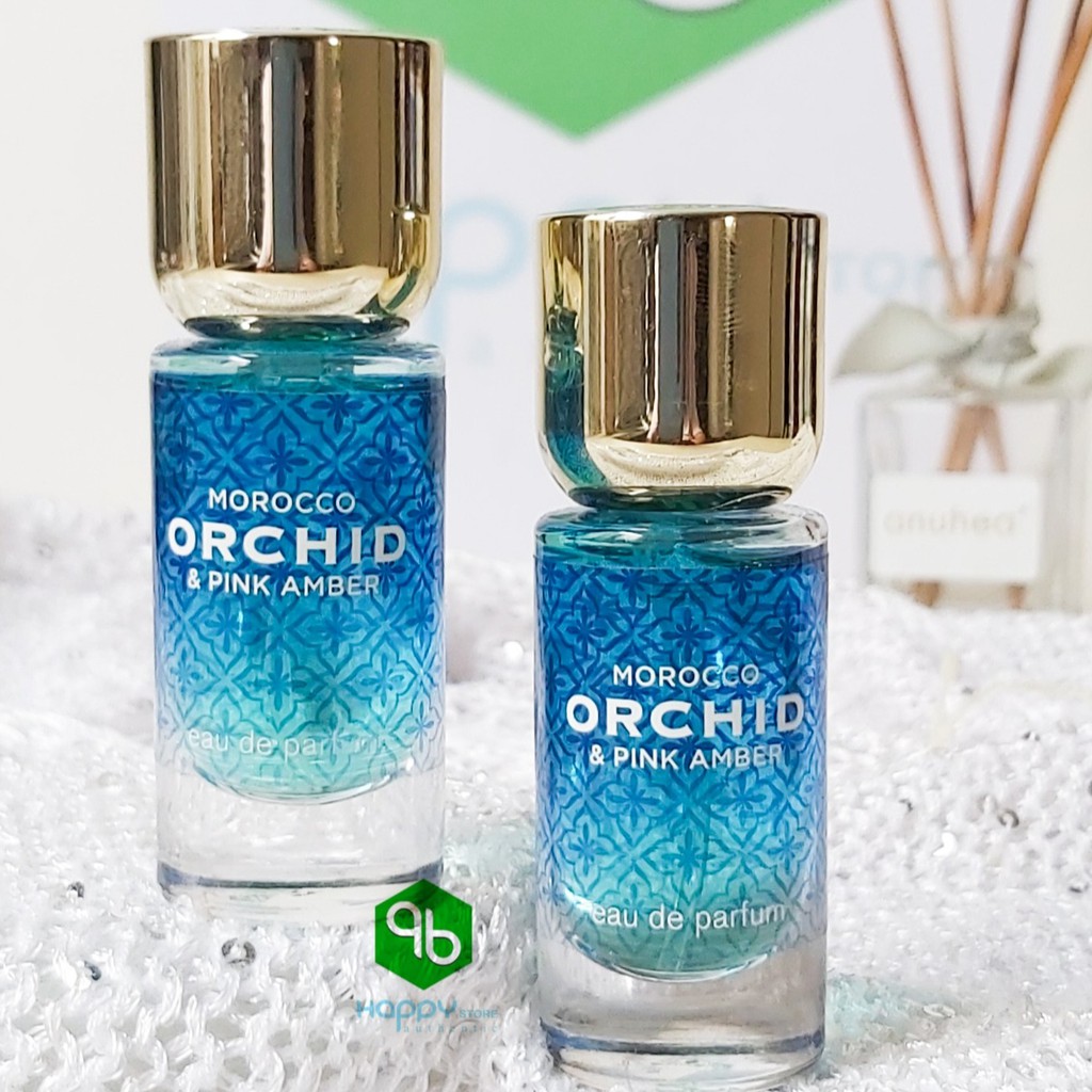 Nước hoa mini BBW Morocco Orchid & Pink Amber 7ml, Us