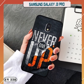 Ốp lưng nhám in hình 3D Samsung Galaxy J3 Pro