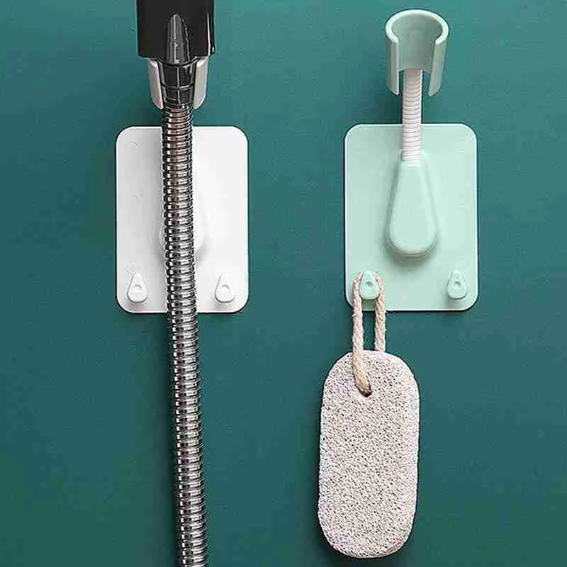 Đầu vòi hoa sen gắn tường không cần khoan xoay 360 độ tùy chỉnh