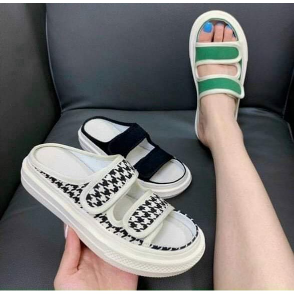 sục đạp gót quai ngang hottren