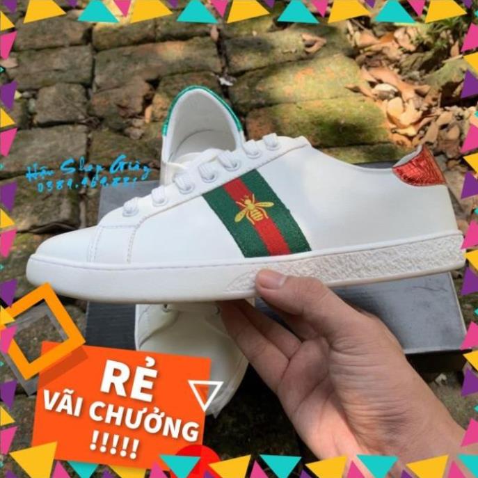 Giày 𝐆𝐮𝐜𝐜𝐢 𝐒ơ𝐧 𝐓ù𝐧𝐠 - Giày thể thao GG 3 vạch hàng đẹp cực chất đủ size giá rẻ hàng vip HSG | BigBuy360 - bigbuy360.vn