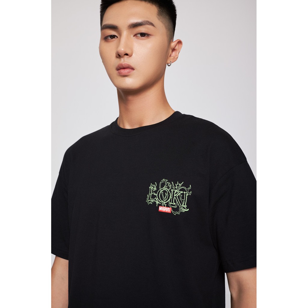 Áo Thun BOO Nam Nữ Unisex Oversize Dáng Rộng 100% Cotton Cao Cấp In Hình Loki Dành Cho Fandom Yêu Marvel