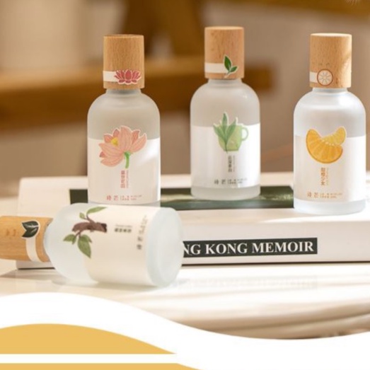 Nước hoa Shimang Vỏ Mờ Nắp Gỗ Sang Trọng 50ml - Xịt thơm Body