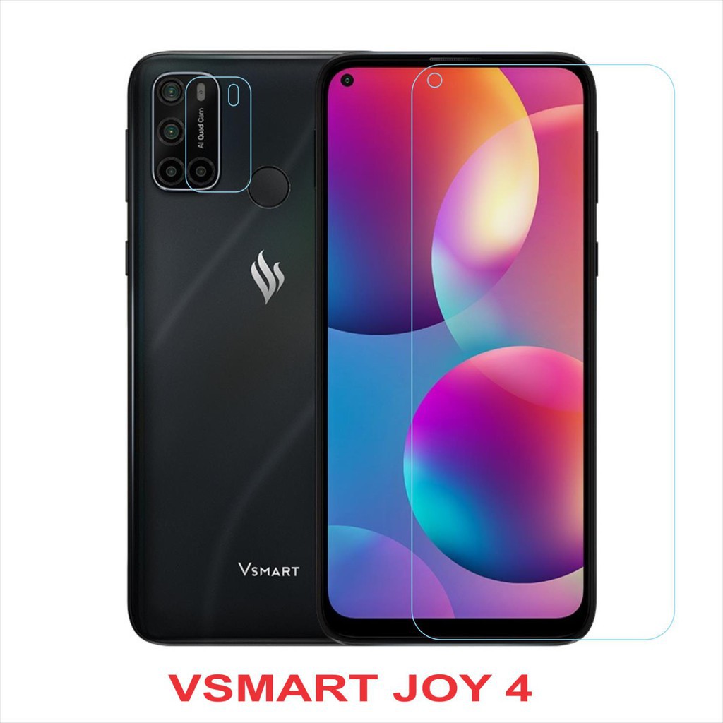 Kính Cường Lực Nano Dẻo Vsmart Joy 4 + Kính Bảo vệ camera Vsmart Joy 4
