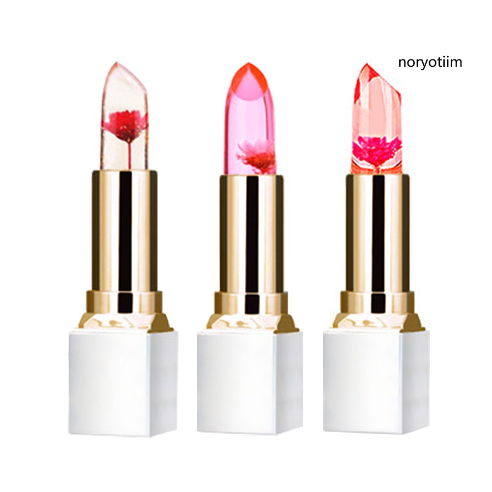 Son Thạch Ướp Hoa Trong Suốt Dưỡng Ẩm Thay Đổi Màu Sắc Theo Nhiệt Độ | BigBuy360 - bigbuy360.vn