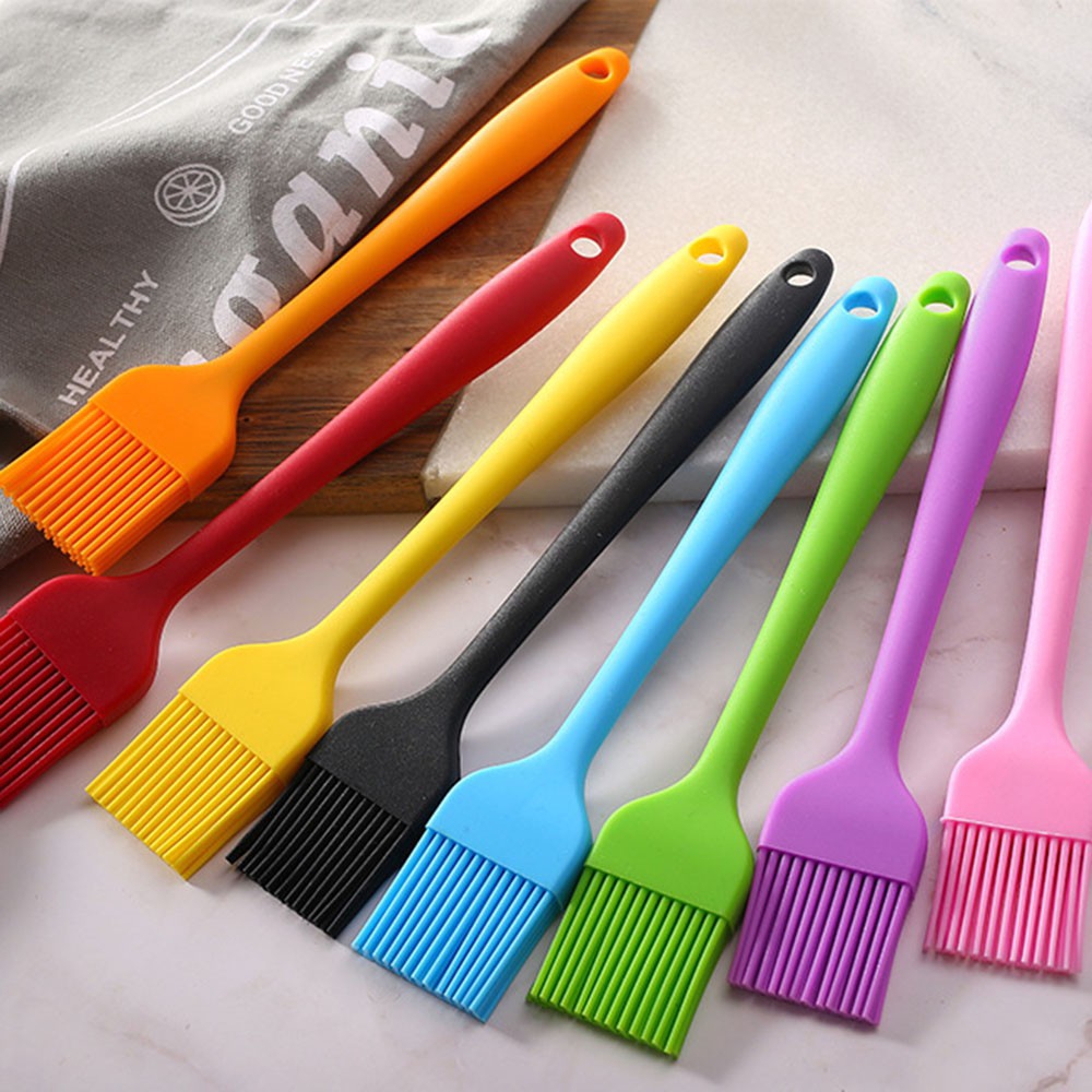 Cọ quét dầu nướng BBQ bán thấm cỡ nhỏ bằng silicon