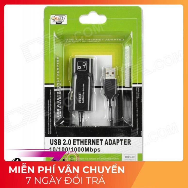 [FREESHIP] Cáp chuyển đổi USB ra LAN - USB Ethernet Adapter