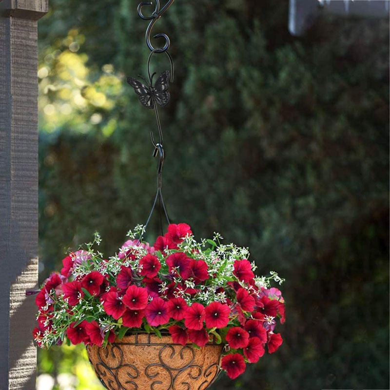 Bộ 2 Móc Treo Thức Ăn Cho Chim Bằng Kim Loại Hình Chữ S