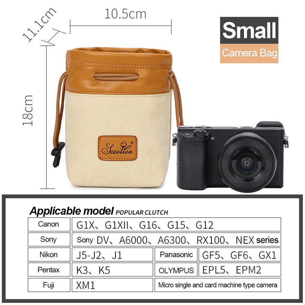 Túi Dây Rút Đựng Máy Ảnh DSLR Đa Năng Tiện Dụng
