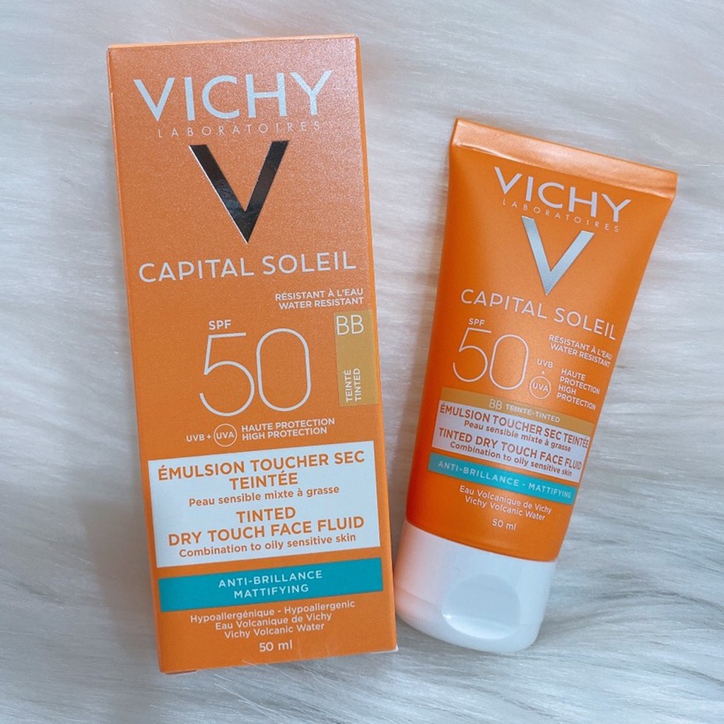 Kem Chống Nắng Vichy SPF 50 Ideal Soleil 50ml