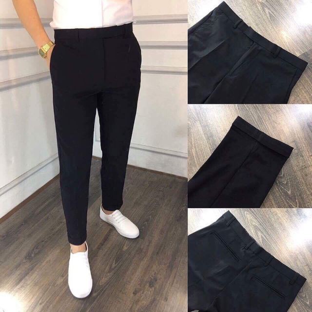Quần âu nam Hado chất vải tuyết mưa ,Quần Tây Nam co giãn 4 chiều dáng ôm body chống nhăn | BigBuy360 - bigbuy360.vn
