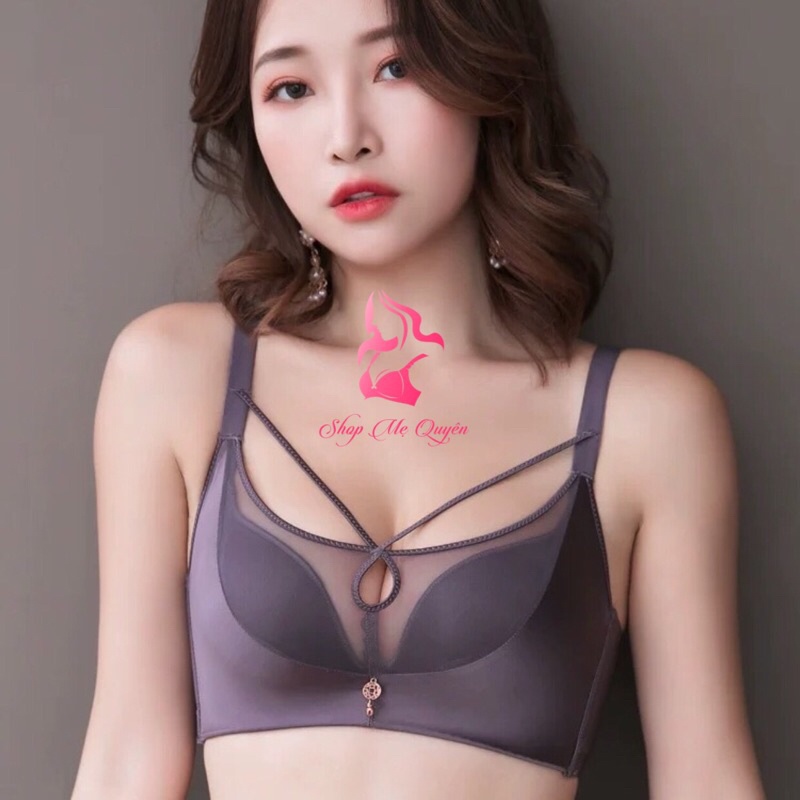 Áo lót nữ định hình mút nâng nhẹ 2,5cm thông hơi massa bầu ngực, dáng tạo khe gợi cảm tôn vòng 1 cho nàng