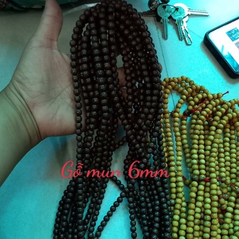 Vòng Tay Trầm Hương Chuỗi Tràng Hạt 108 Hạt Tự Nhiên, Vòng Trầm Hương