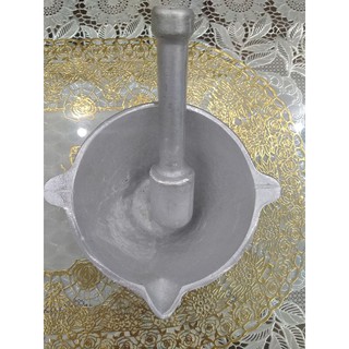 Bộ cối chày gang