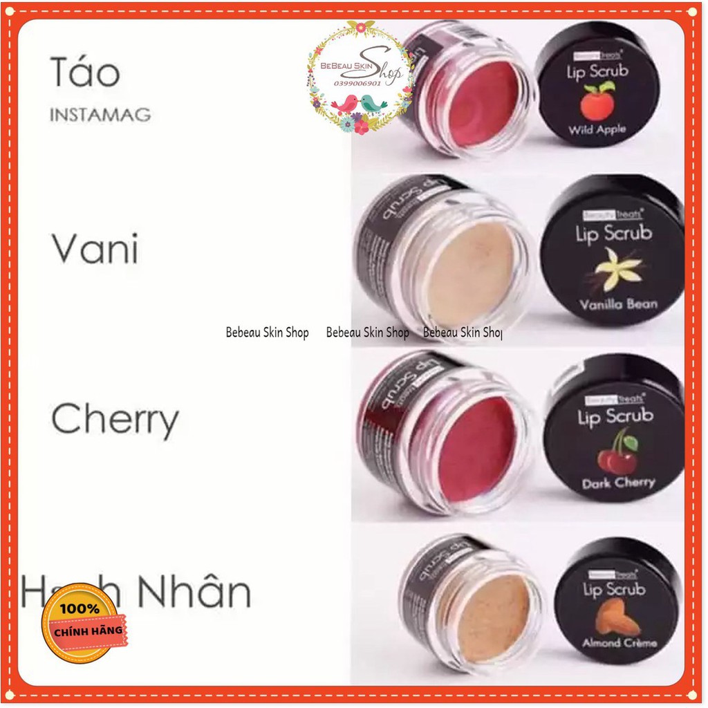 Mã khuyến mãi Tẩy Tế Bào Chết Cho Môi Beauty Treats Lip Scrub | BigBuy360 - bigbuy360.vn