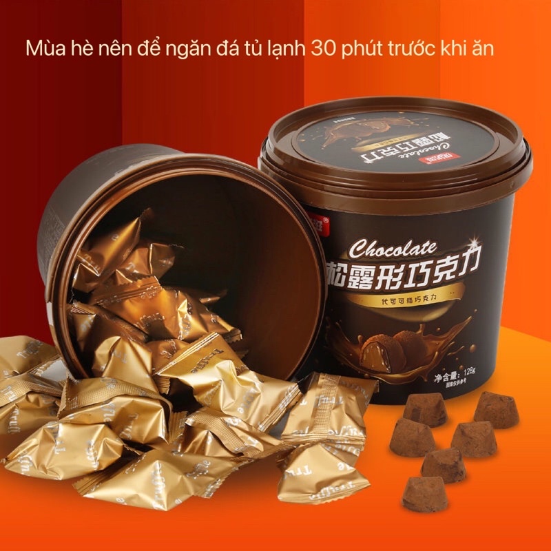 1 HỘP 108G CHOCOLATE TƯƠI MỀM ( MÙA HÈ ĐỂ TỦ ĐÁ 30 PHÚT TRƯỚC KHI SỬ DỤNG)