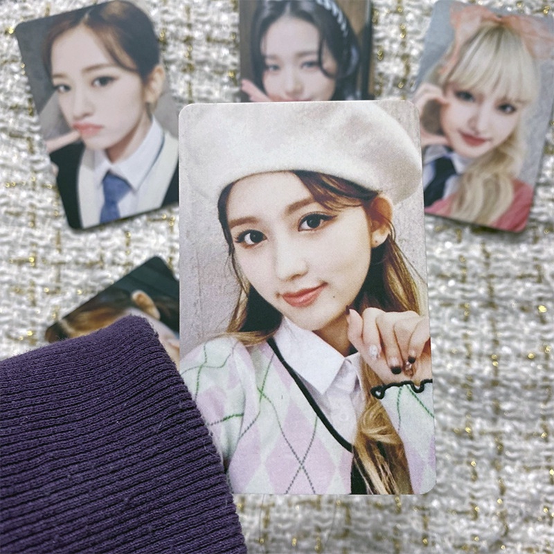 Set 6 Tấm Thẻ Ảnh Lomo Các Thành Viên Nhóm Nhạc Kpop IVE Eleven