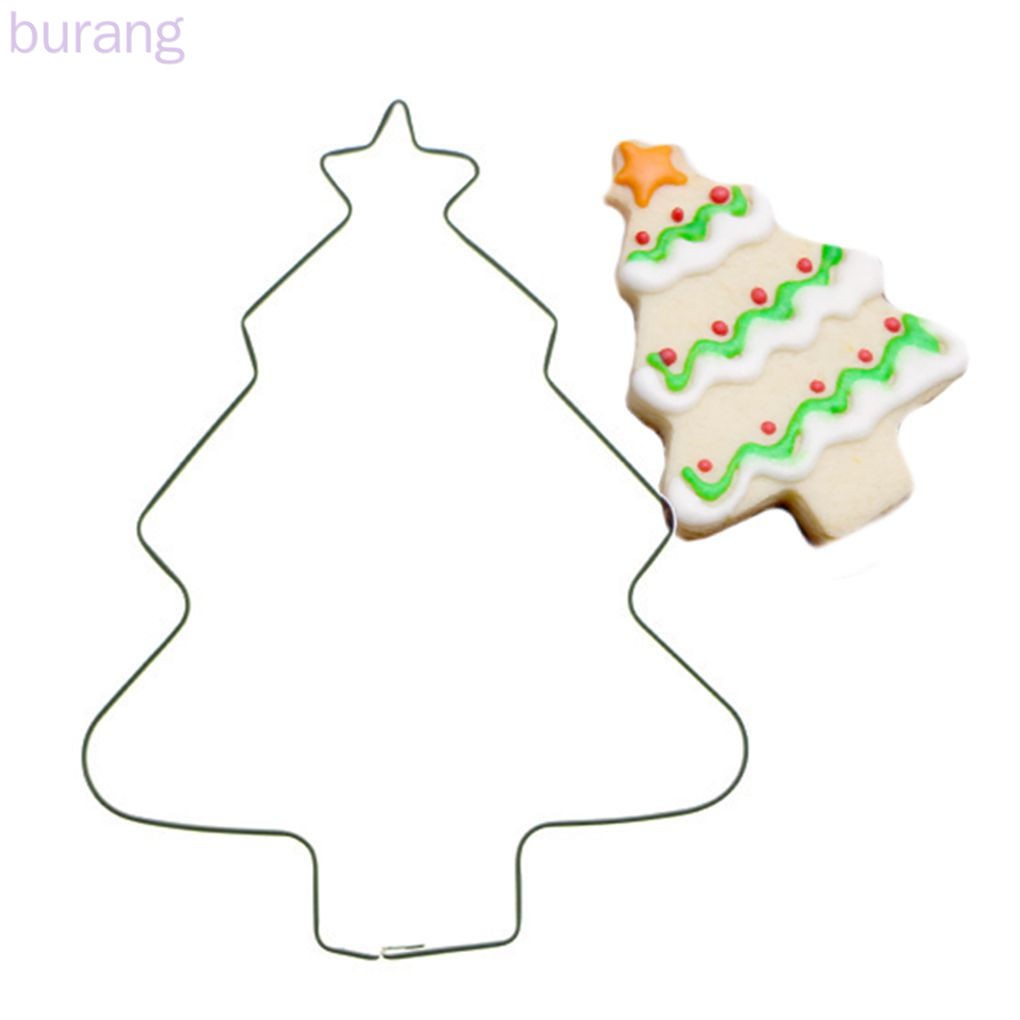 Khuôn Inox Làm Bánh Quy Hình Cây Thông Giáng Sinh