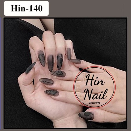 móng giả dài nhọn kèm keo cao cấp móng tay giả kèm keo Hin Nail