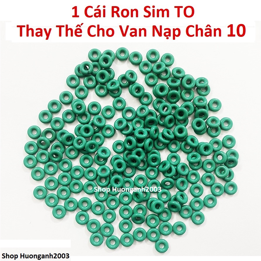 Sim gioăng van nap một chiều chân 10  ron sim roan doan doang secmang