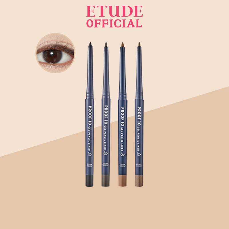 Bút kẻ viền mắt ETUDE Proof 10 Gel Pencil 0.3g dạng gel cao cấp