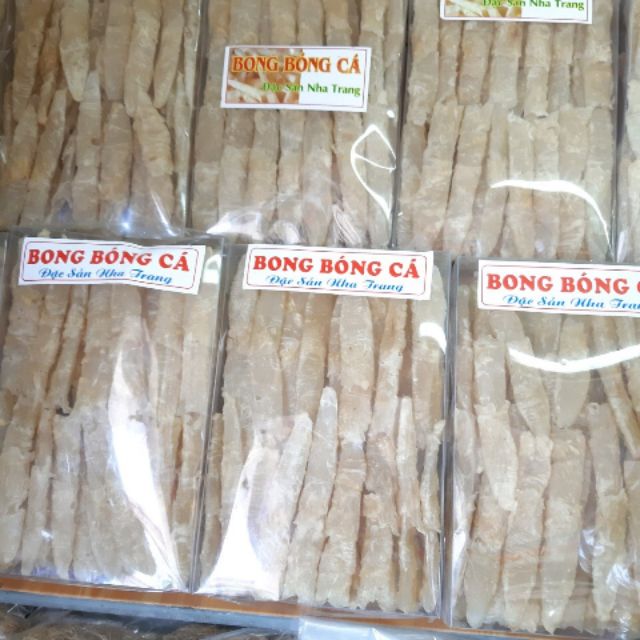 200gr Bong bóng cá. Khô bong bóng. Bóng cá nấu soup