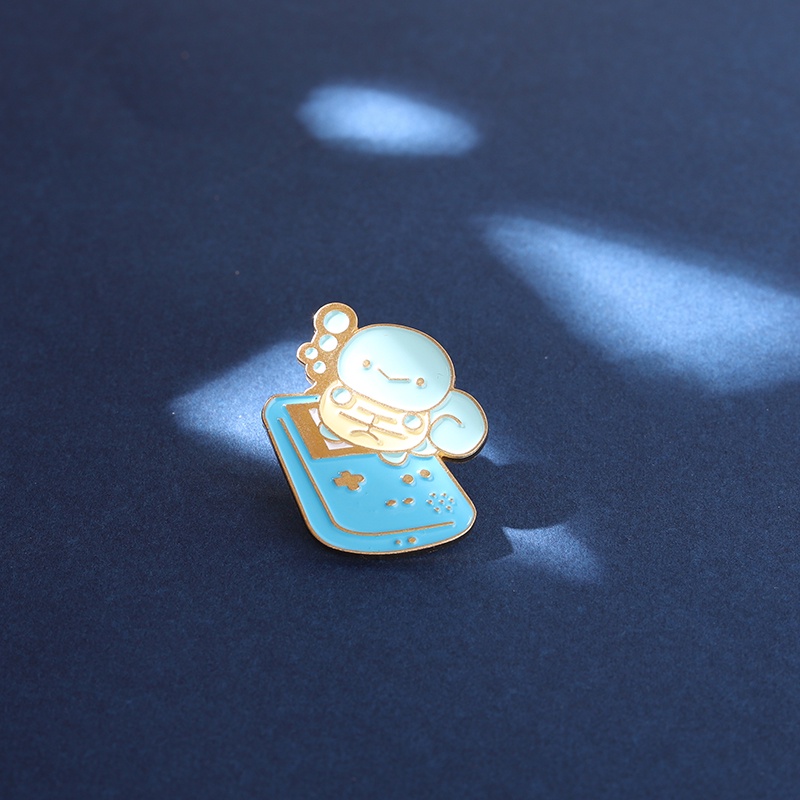 Ghim cài áo QIHE JEWELRY hình nhân vật hoạt hình Pokemon dễ thương