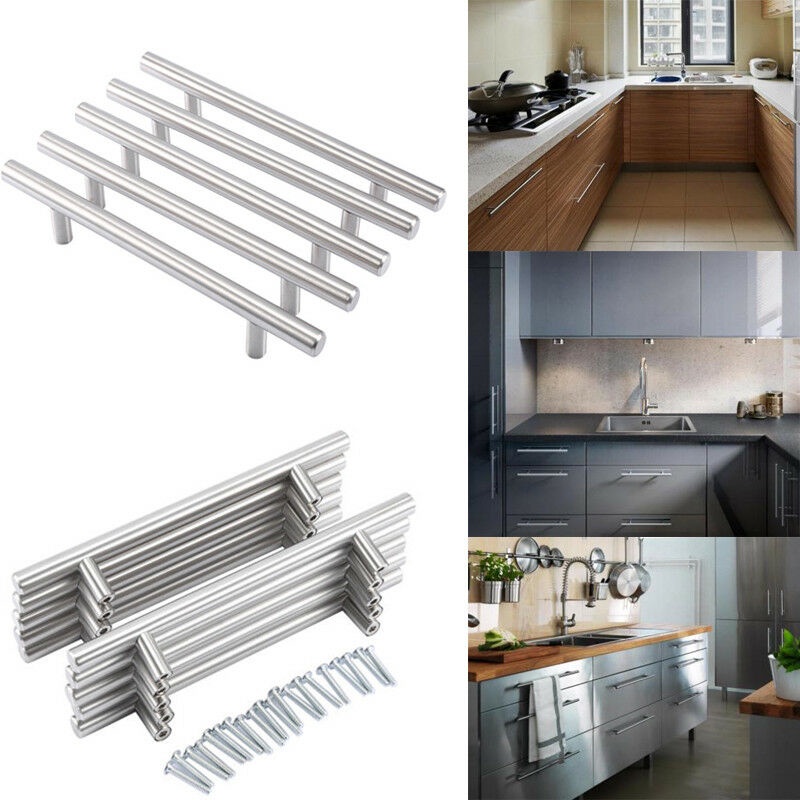 Tay Nắm Cửa Hình Chữ T Bằng Thép Không Gỉ 304 | BigBuy360 - bigbuy360.vn