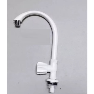 Vòi Rửa Chén Bát Nhựa Trắng