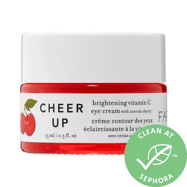 FARMACY 🌿 Kem Dưỡng Giảm Quầng Thâm Mắt Cheer Up Brightening Vitamin C Eye Cream with Acerola Cherry