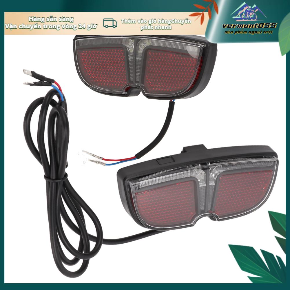 Vermont055 Xe đạp điện Đèn đuôi 6V cảnh báo ban đêm Thiết bị đi xe sau Phụ kiện động cơ