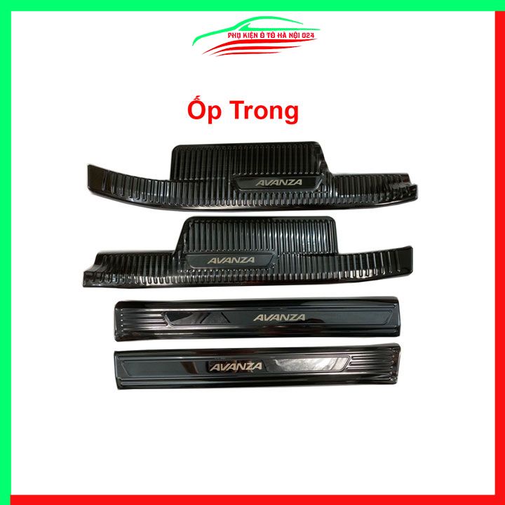 Ốp bậc cửa nẹp bước chân TITAN ô tô AVANZA 2022-2023 chống trầy bảo vệ xe