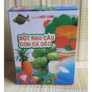 Sỉ 1hộp 12gói bột rau câu con cá dẻo