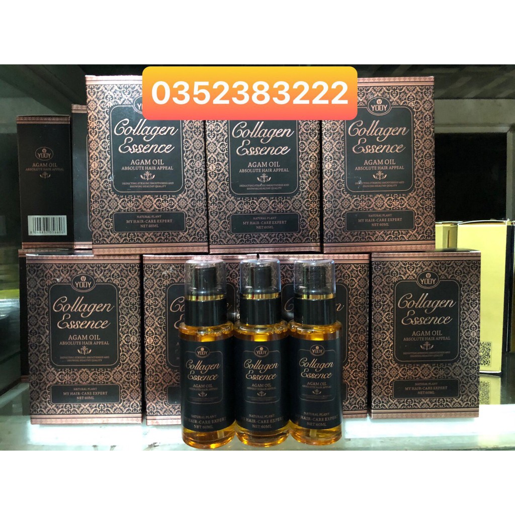 [CHÍNH HÃNG] Tinh dầu dưỡng tóc Yody collagen essence 60ML | BigBuy360 - bigbuy360.vn
