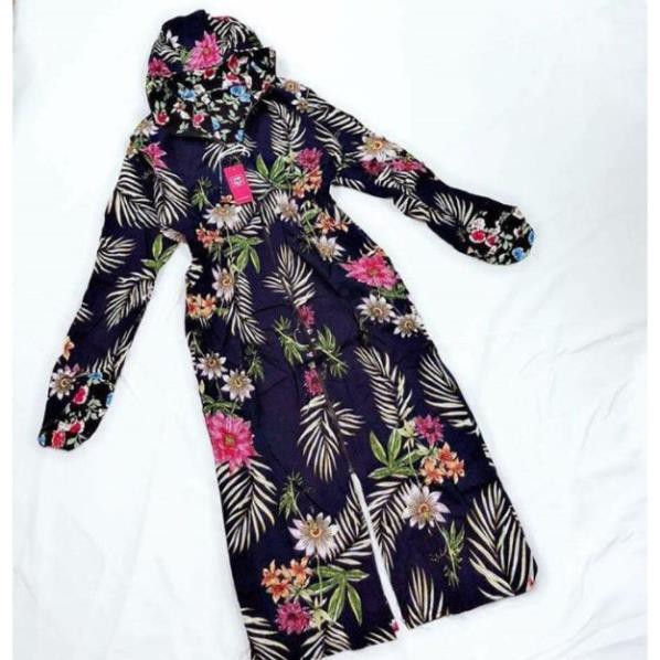 Áo chống nắng toàn thân 2 lớp vải lanh Nhật ( mềm, nhẹ, thoáng mát) ་